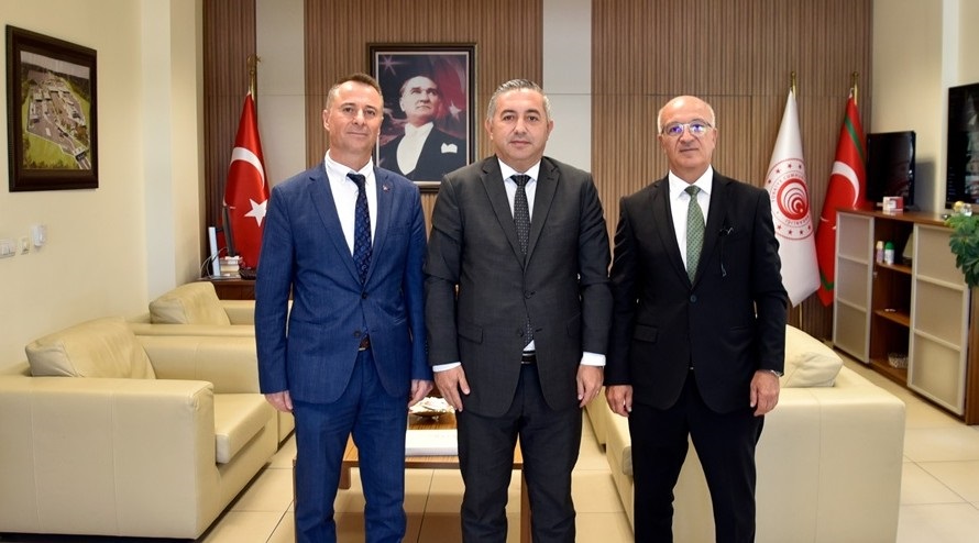 Edirne 112 Acil Çağrı Merkezi Müdürü ile İl Sosyal Etüd ve Proje Müdürü Bölge Müdürümüzü Ziyaret Etti