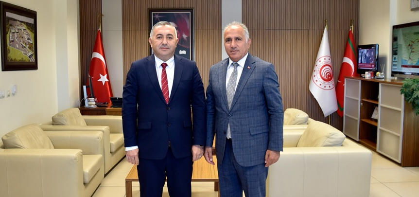 Bölge Müdürümüz Sayın Ali TOPÇU'ya Makamında Hayırlı Olsun Ziyaretleri