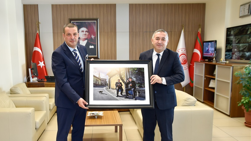 Edirne İl Kültür ve Turizm Müdürü Sayın Kemal SOYTÜRK Bölge Müdürümüze Hayırlı Olsun Ziyaretinde Bulundu