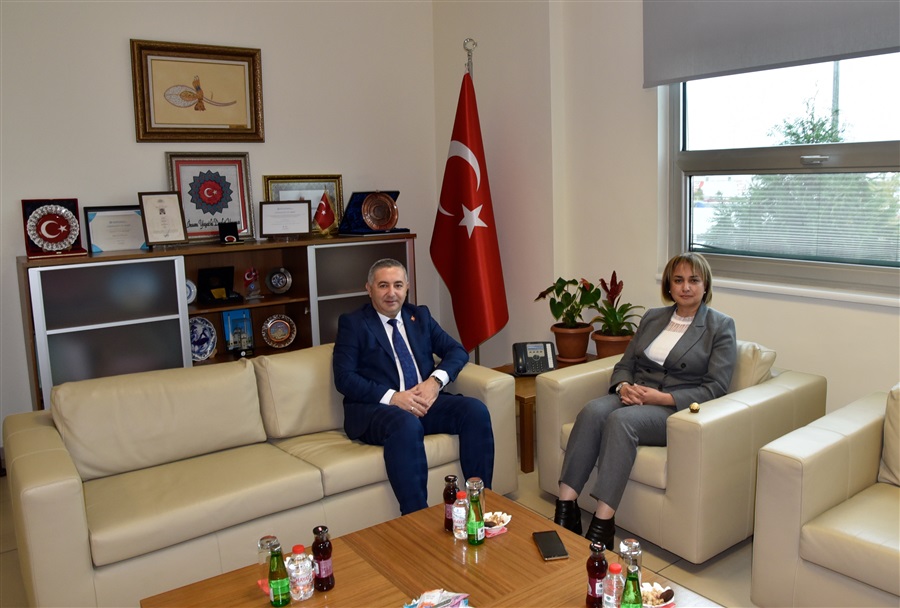 Çevre, Şehircilik ve İklim Değişikliği İl Müdürü Sayın Ayşe SARI Bölge Müdürümüze Hayırlı Olsun Ziyaretinde Bulundu