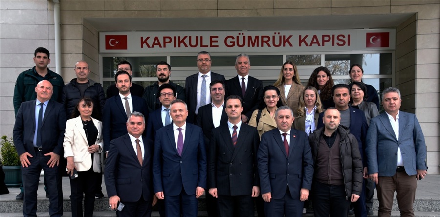 Gümrükler Genel Müdür Yardımcımız Sayın Burak Serkan YAŞAR ve Beraberindeki Heyet Bölge Müdürlüğümüzü Ziyaret Etti 