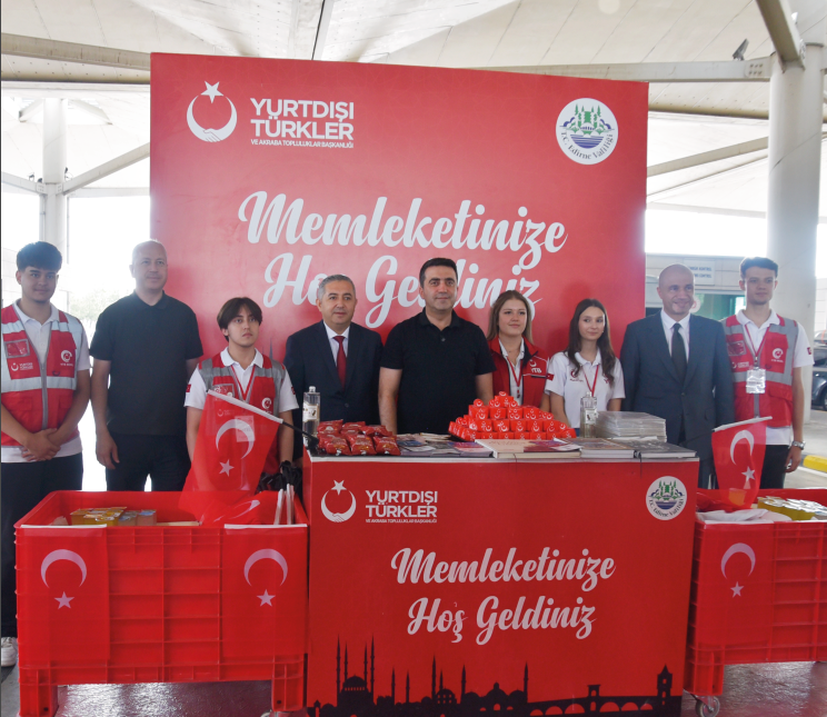 YTB Başkanı Sayın Abdulhadi TURUS'un Kapıkule Sınır Kapısı Ziyareti
