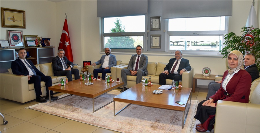Destek Hizmetleri, Tasfiye İşleri ve Döner Sermaye Genel Müdür Yardımcısı Sayın Mehmet BALLI Bölge Müdürlüğümüzü Ziyaret Etti