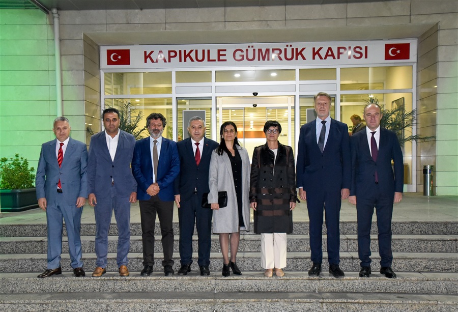 Avrupa Birliğinin Genişlemeden Sorumlu Komiseri Marta KOS Kapıkule VİP Toplantı Salonunda Karşılandı