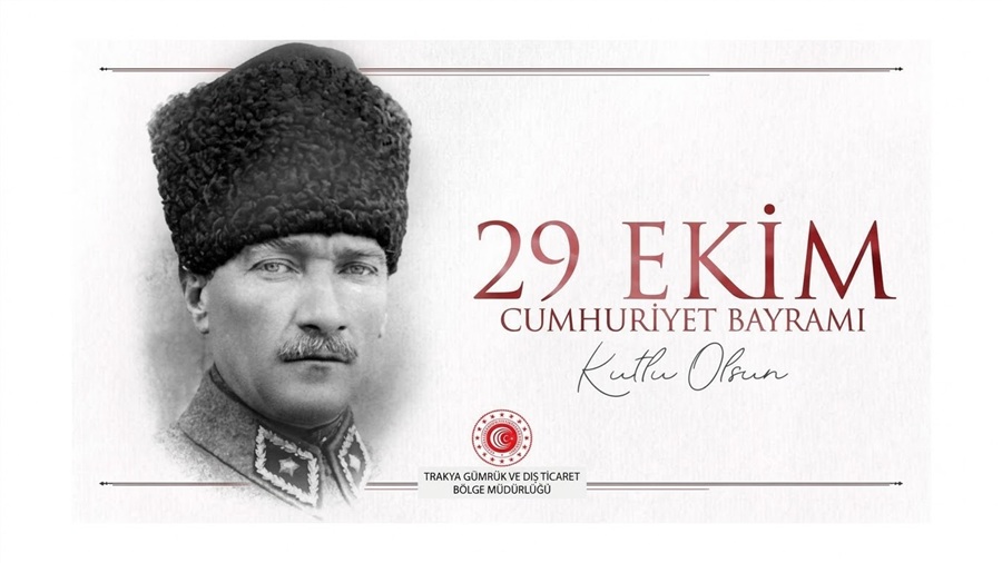 29 Ekim Cumhuriyet Bayramımız Kutlu Olsun.
